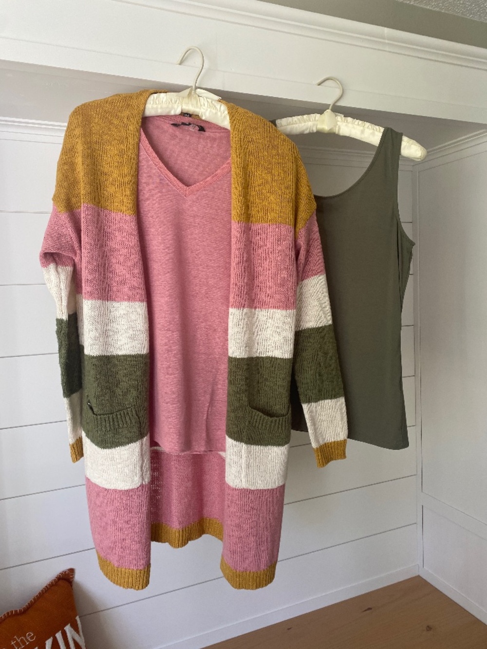 Charlie B 3 piece cardigan set